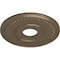 Ekena Millwork Berkshire Ceiling Medallion (Fits Canopies up to 7"), 15 3/4"OD x 3 7/8"ID x 3/4"P, Warm Silver CM15BEWSS - alternate 3